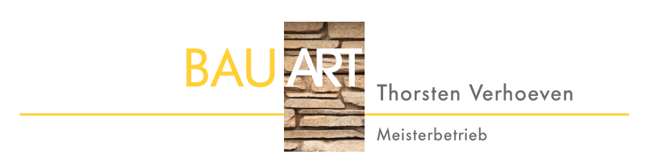 Logo BAUART Thorsten Verhoeven, Bauunternehmen in Krefeld